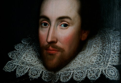 APTOPIX BRITAIN SHAKESPEARE PORTRAIT